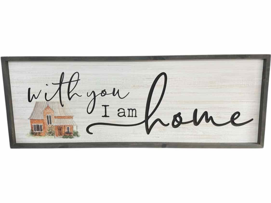 45."X16.5" Home Sign