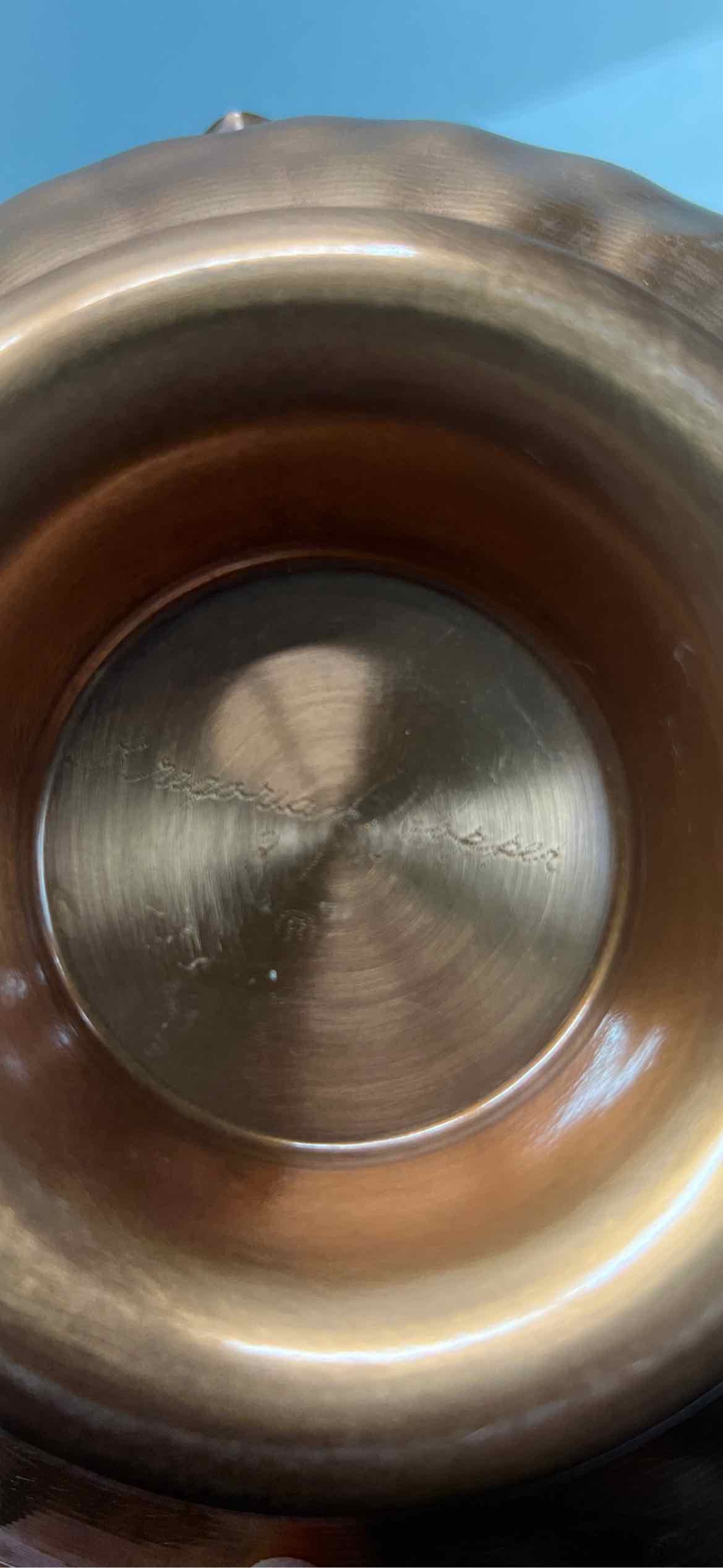 Gregorian Copper Bowl
