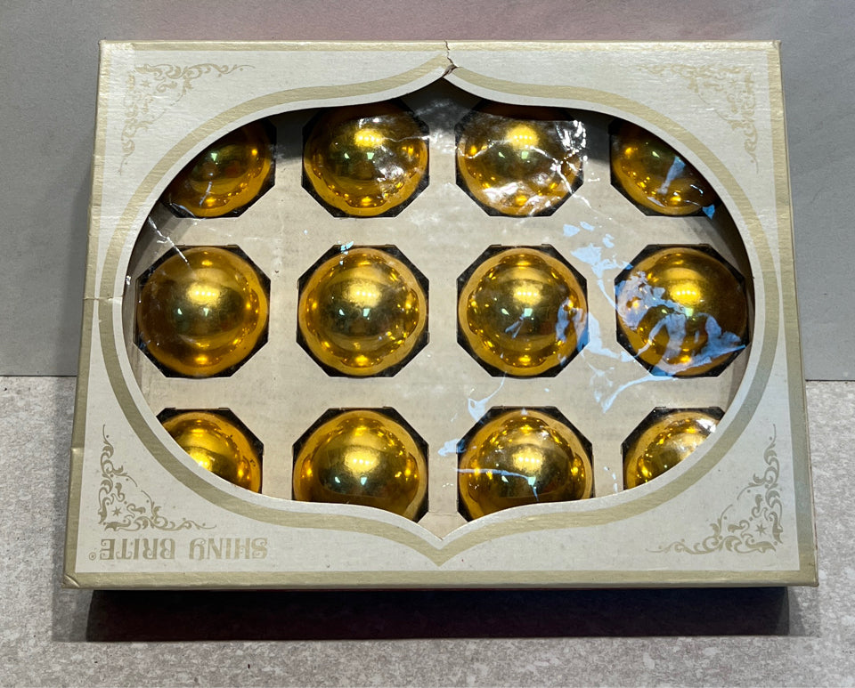 Box Of Shiny Brite Ornament