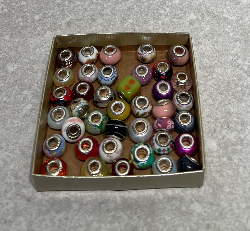 Lot of Sterling Beads