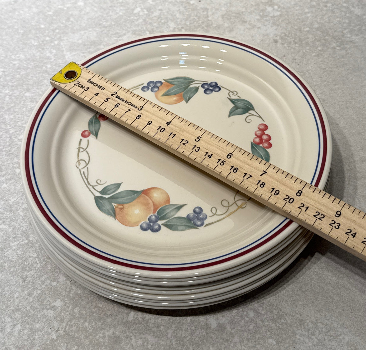Set of 10 Corelle Plates