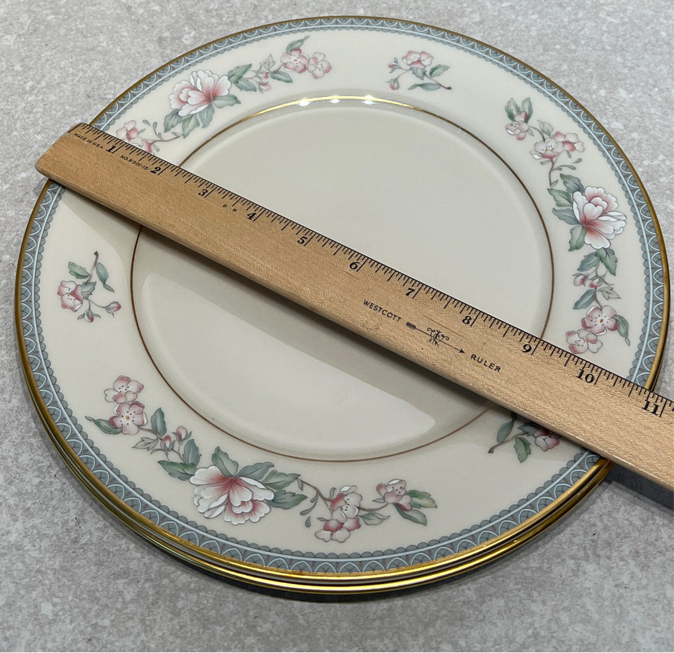 Set of 2 Lenox Serenade Dinner Plates