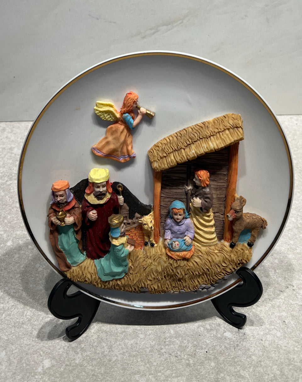 Nativity Plate