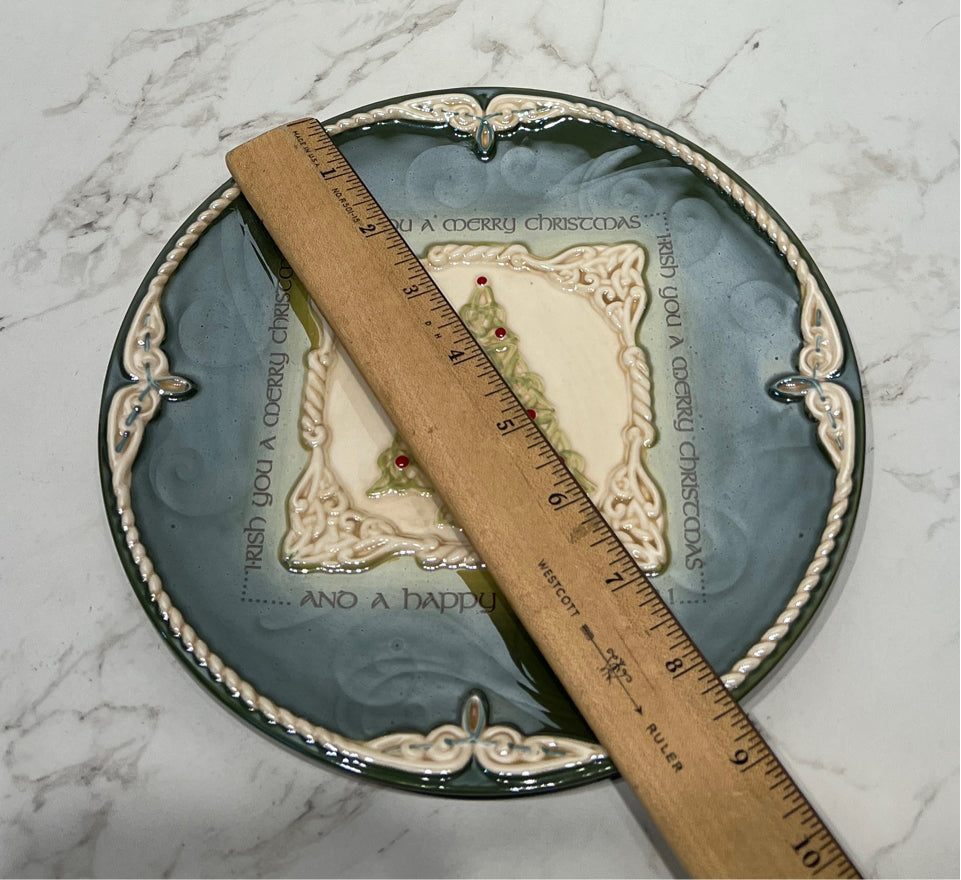 Irish Christmas Plate