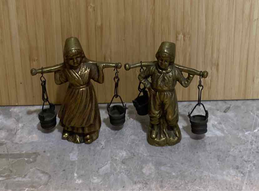 Brass Figurines - Pair