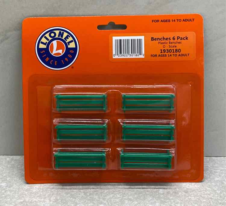 Lionel Benches (6 Pack)