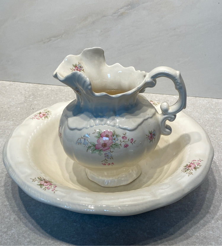 Pitcher And Bowl