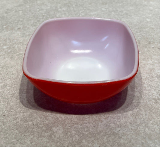 Red Pyrex Bowl