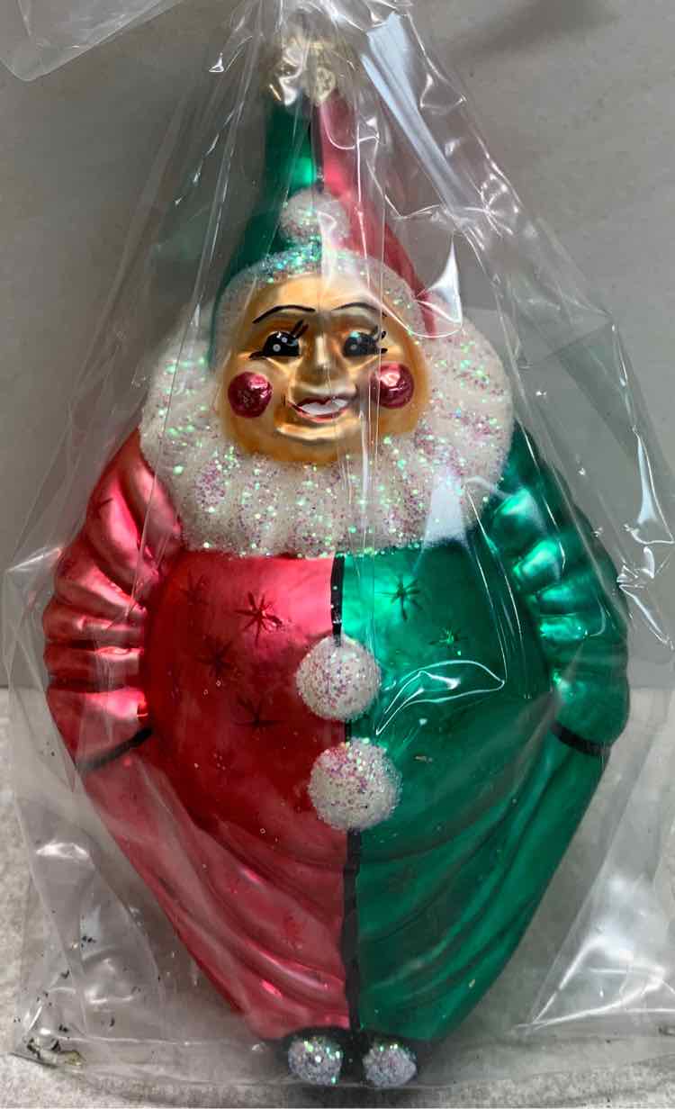 Radko Caring Clown Ornament