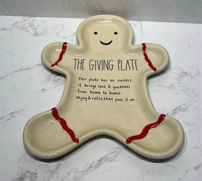Rae Dunn Giving Plate