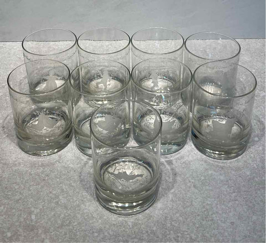 Set of 9 Glasses