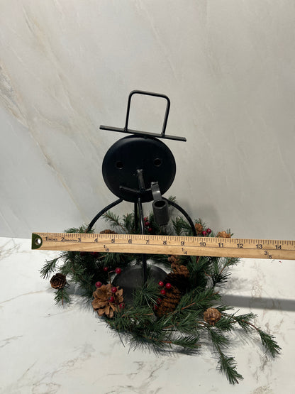 Snowman Candleholder
