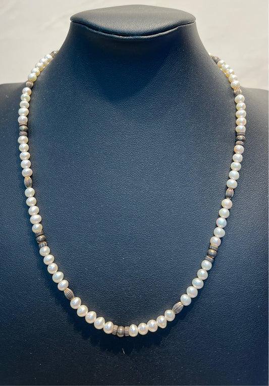 Sterling Clasp Necklace