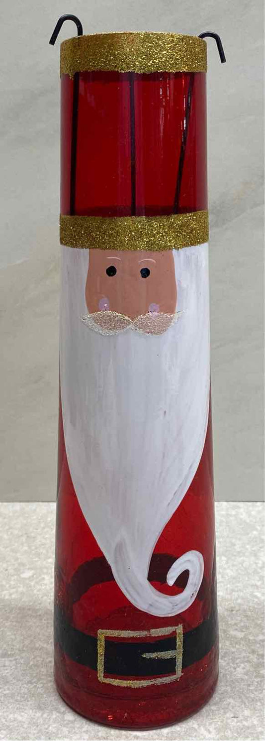 Santa Candleholder