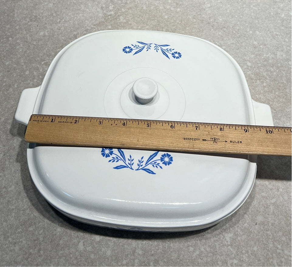 Covered Corning Ware Casserole