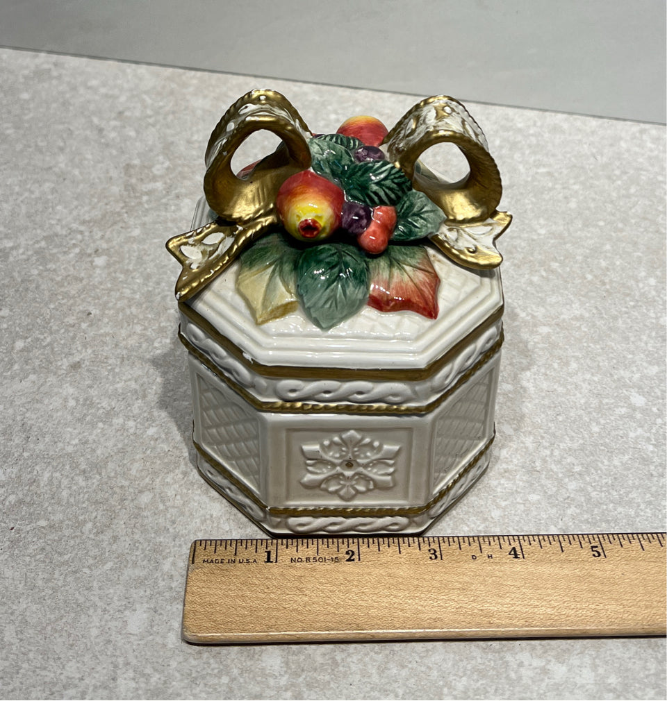 Fitz And Floyd Trinket Box