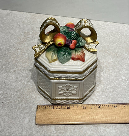 Fitz And Floyd Trinket Box