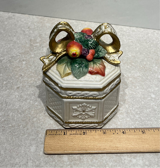 Fitz And Floyd Trinket Box