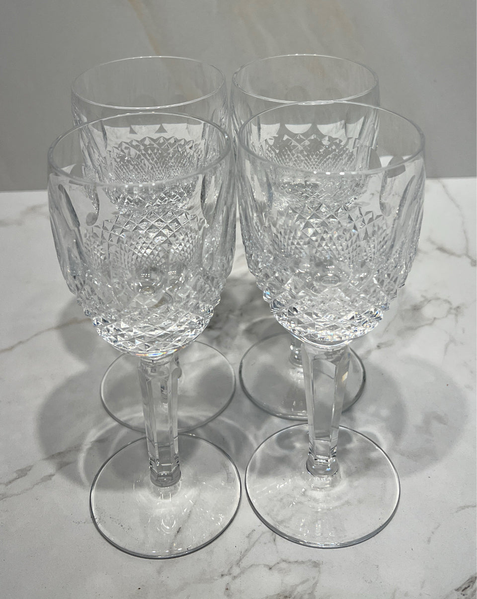 Set of 4 Waterford Glasses
