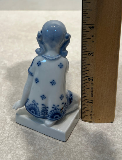 Royal Copenhagen Girl with Trumpt