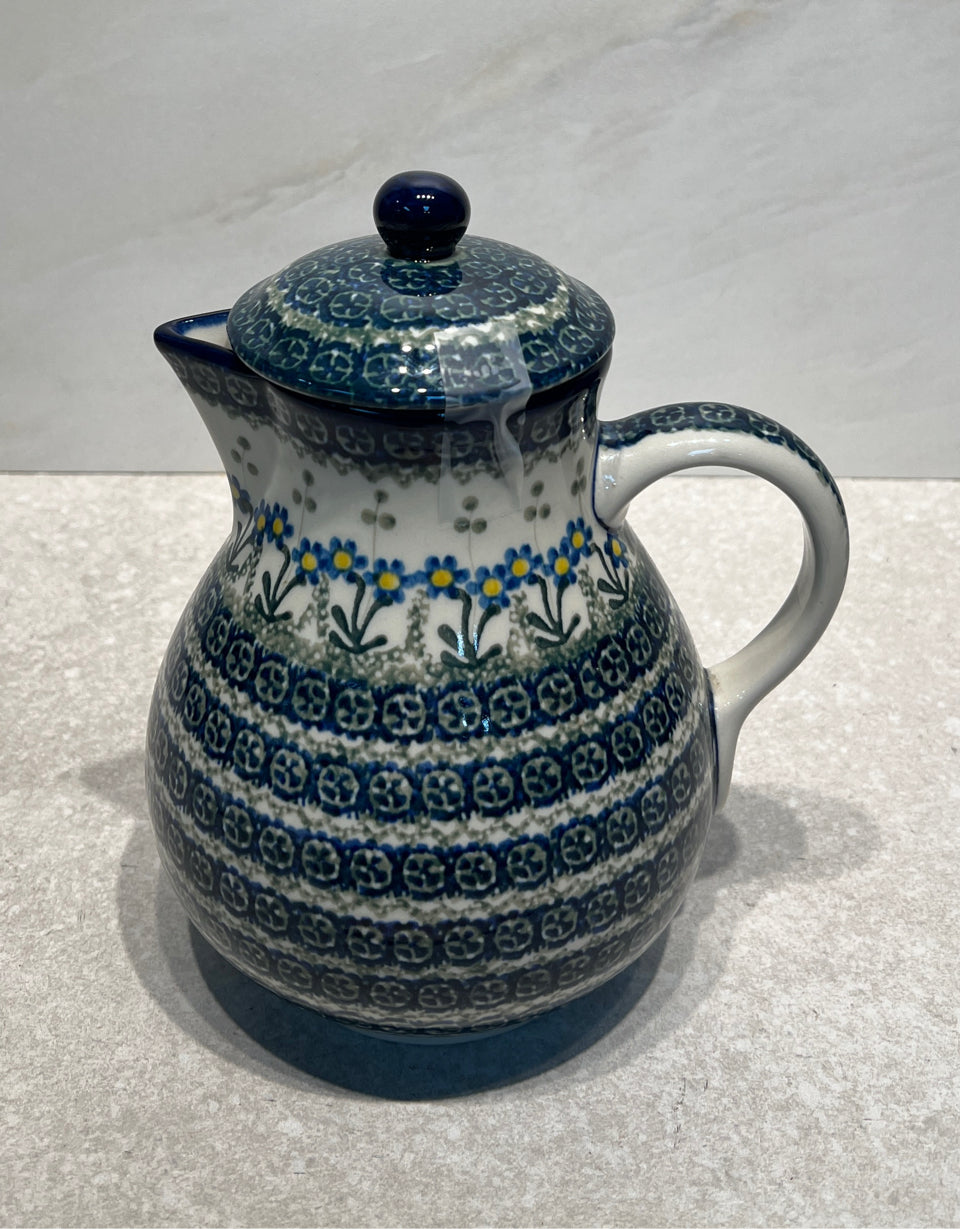 Polish Potter Pitcher with Lid