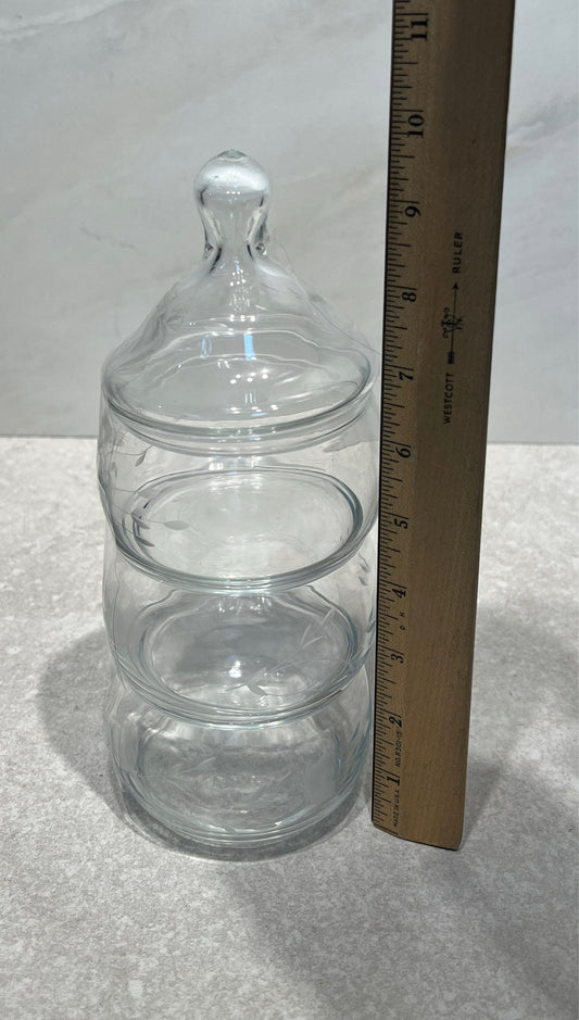 Princess House Nesting Jars