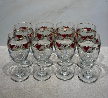 Set of 8 Glasses
