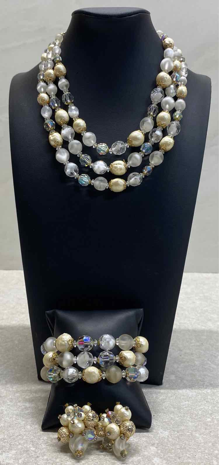 Vendome Necklace, Earrings, and Bracelet