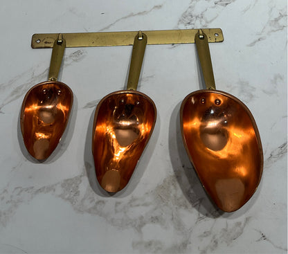 Set of Copper Spoons
