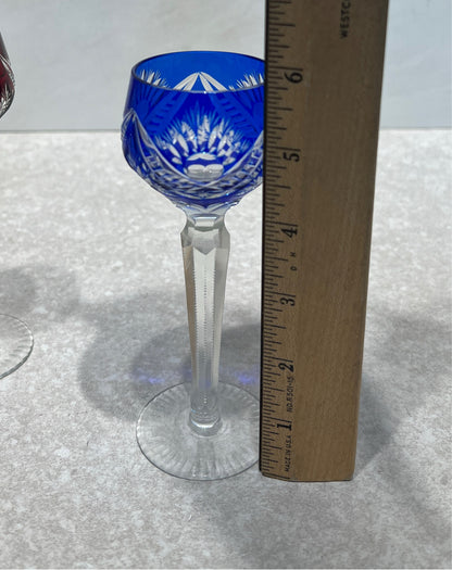 Set of 4 Nachtmann Cut to Clear Cordials