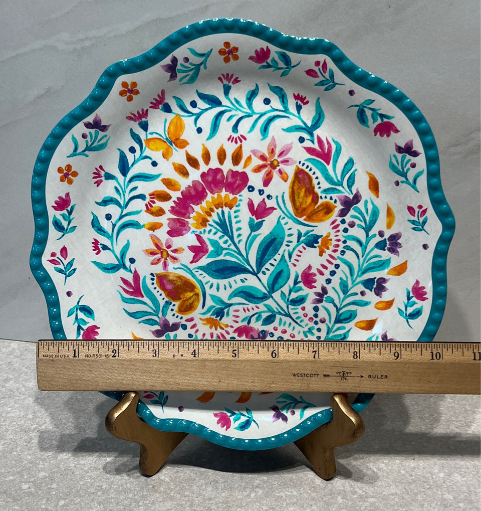Set of 4 Melamine Plates
