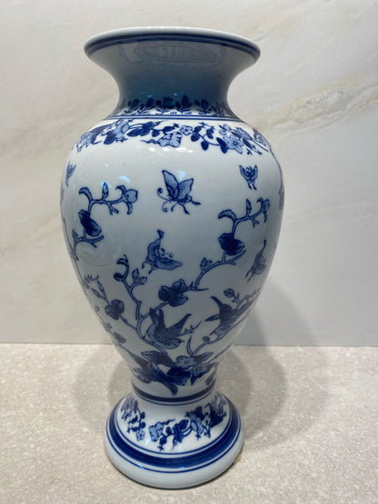 Blue And White Vase