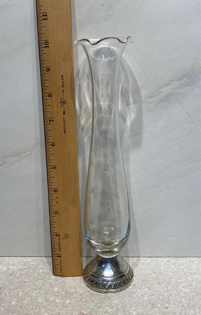 Sterling Weighted Vase