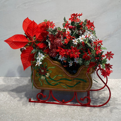 Sleigh with Decor