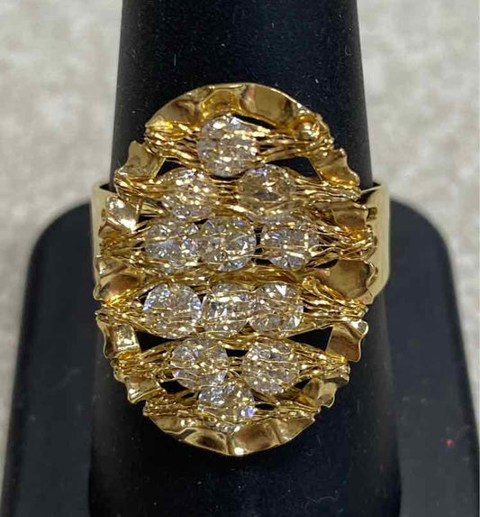 14K Italy Ring Size 9