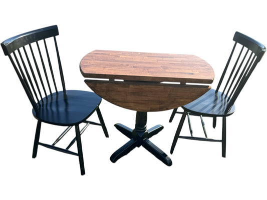 Drop Leaf Table And 2 Chairs