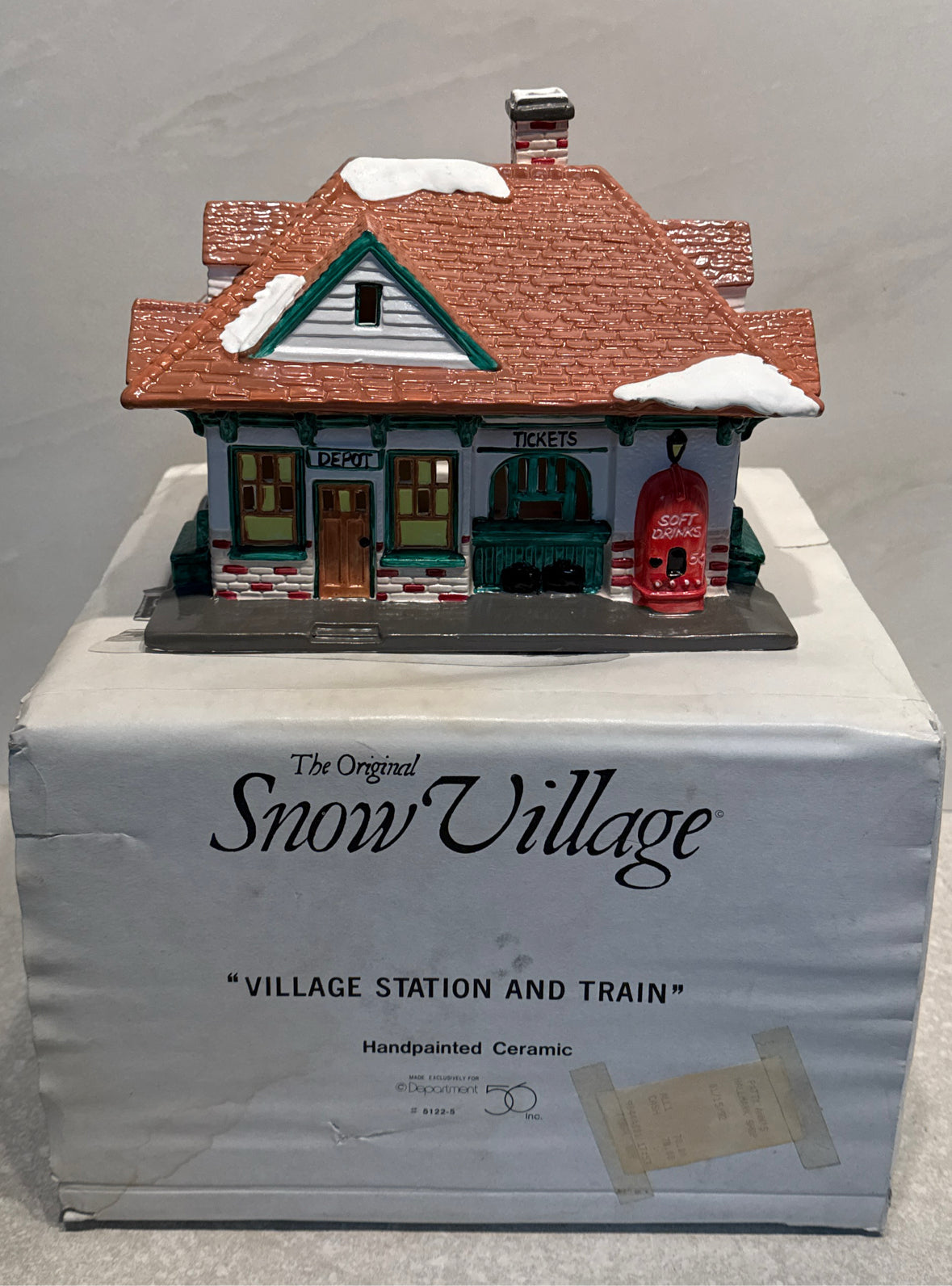Dept. 56 Village Station And Train