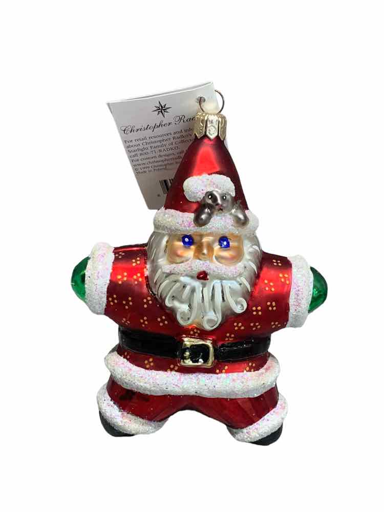 Radko Twinkle St. Nick Ornament