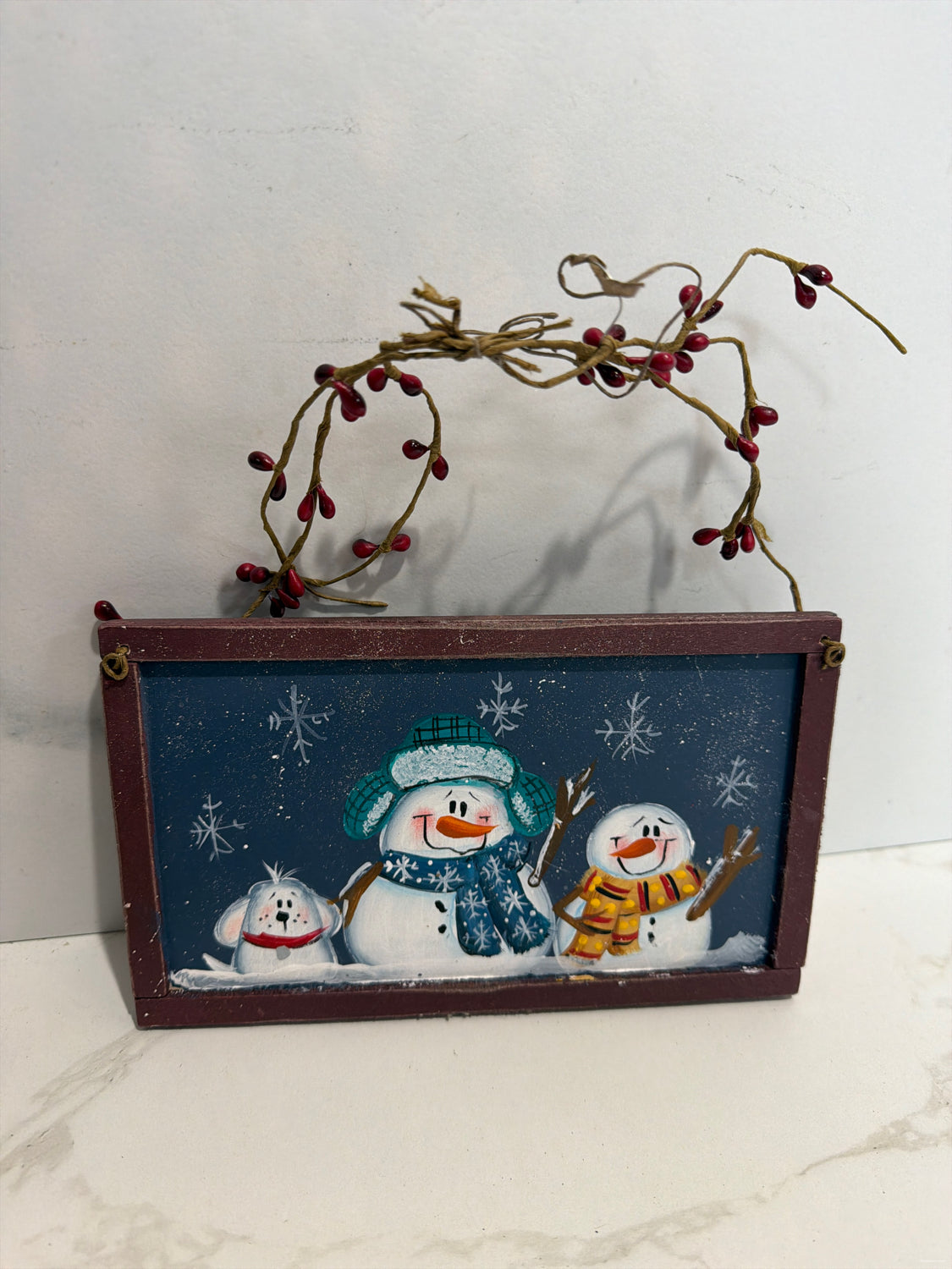 Snowman Sign