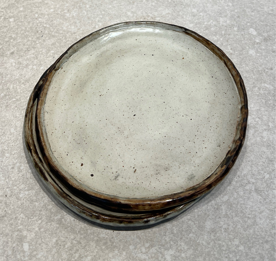 Set of 2 Pottery Plates