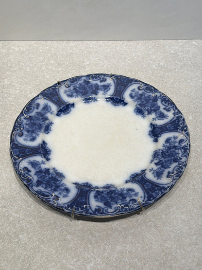 Regent Flow Blue Plate As-Found 10"