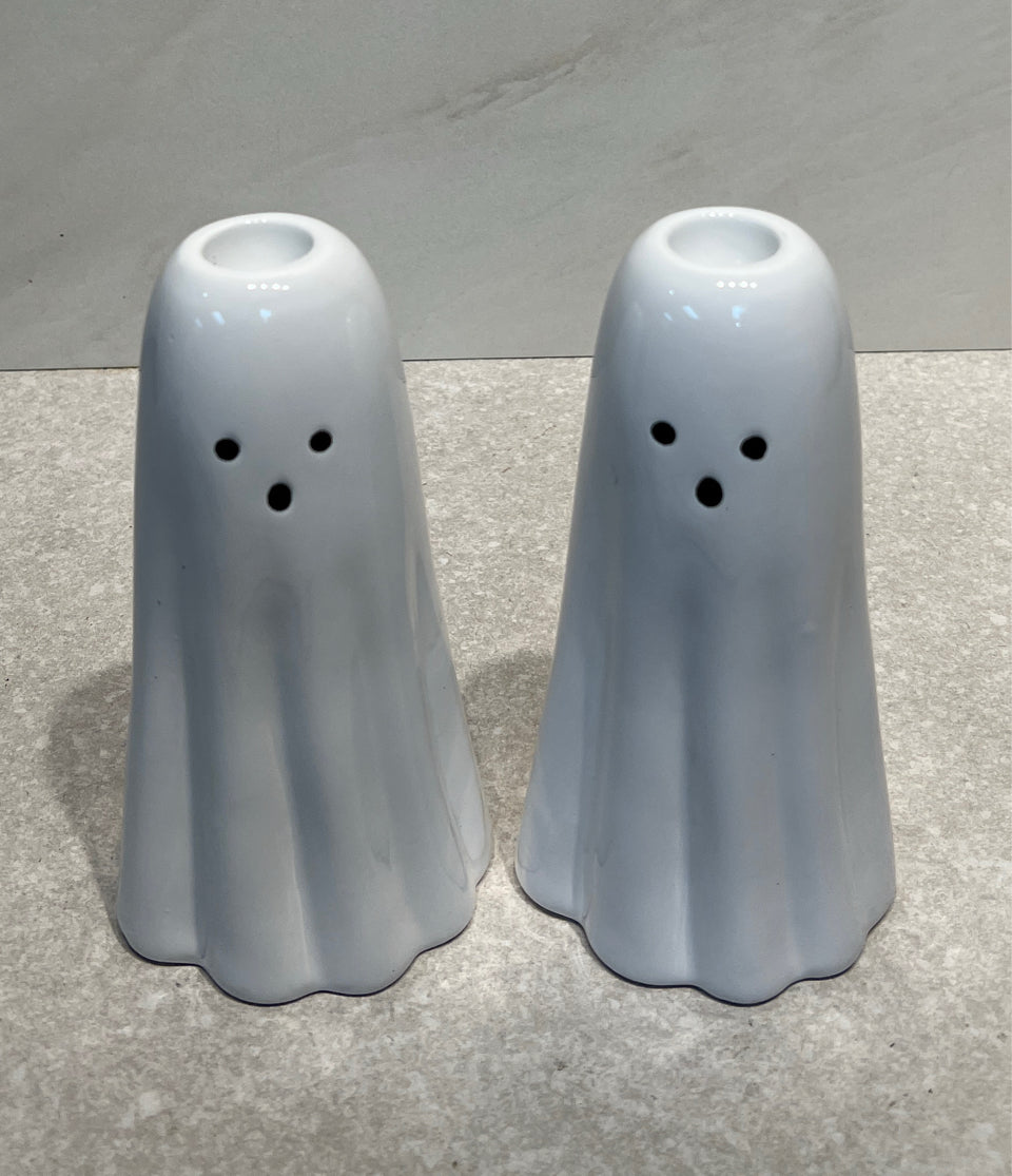 Pair of Ghost Candleholders
