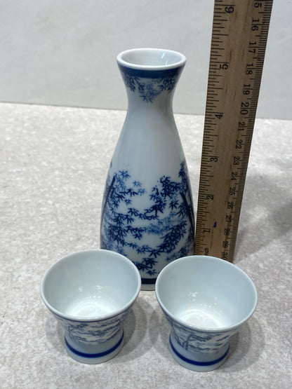 Suki Jar and 2 Cups