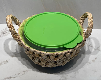 Tupperware Container with Basket