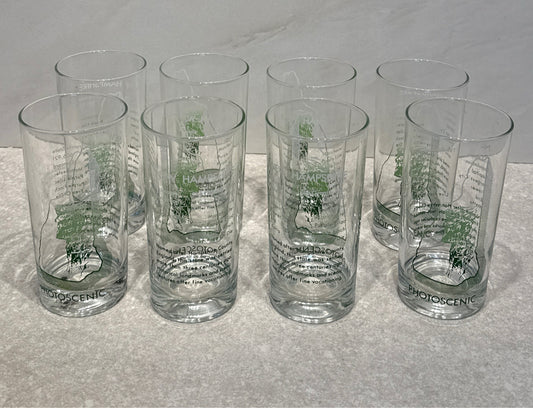 Set of 8 NH Glasses