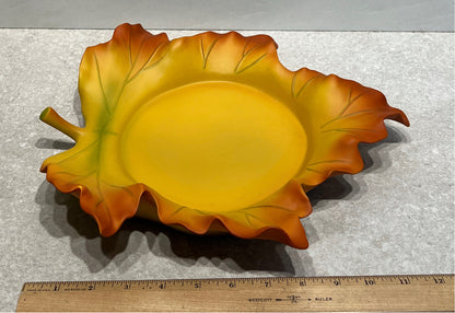 Partlite Leaf Candle Holder