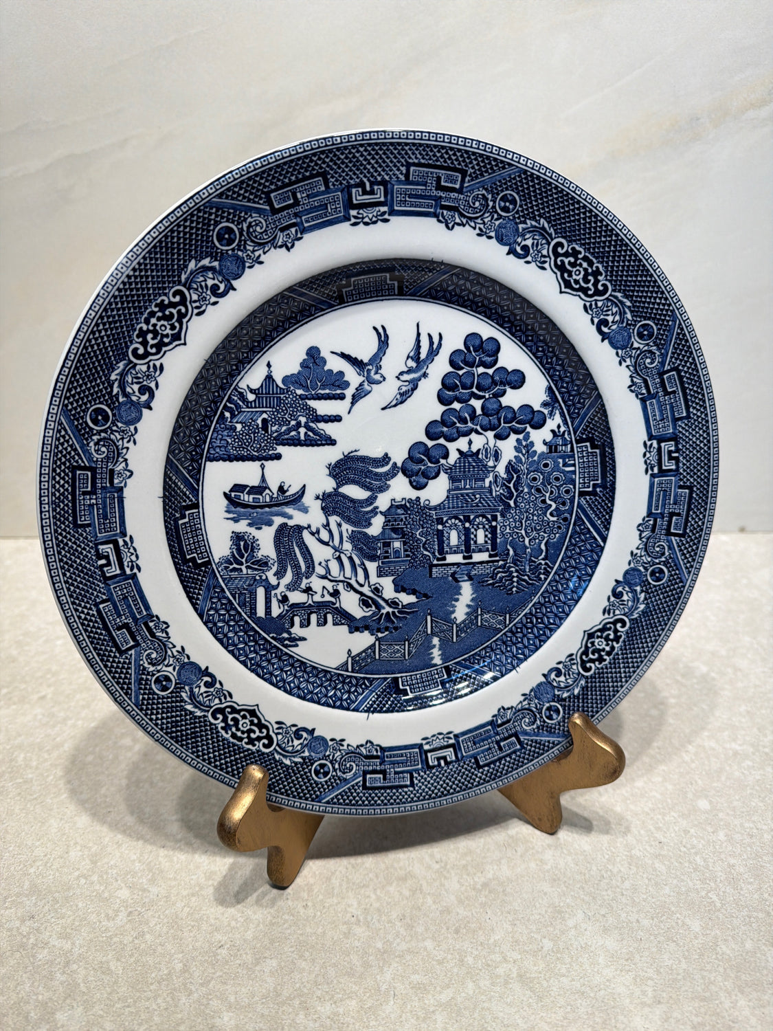 Johnson Bros. Blue Willow 10" Plate