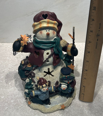 Lighted Snowman