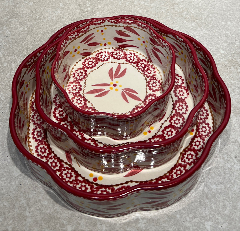 Set of 3 Temptations Bowls