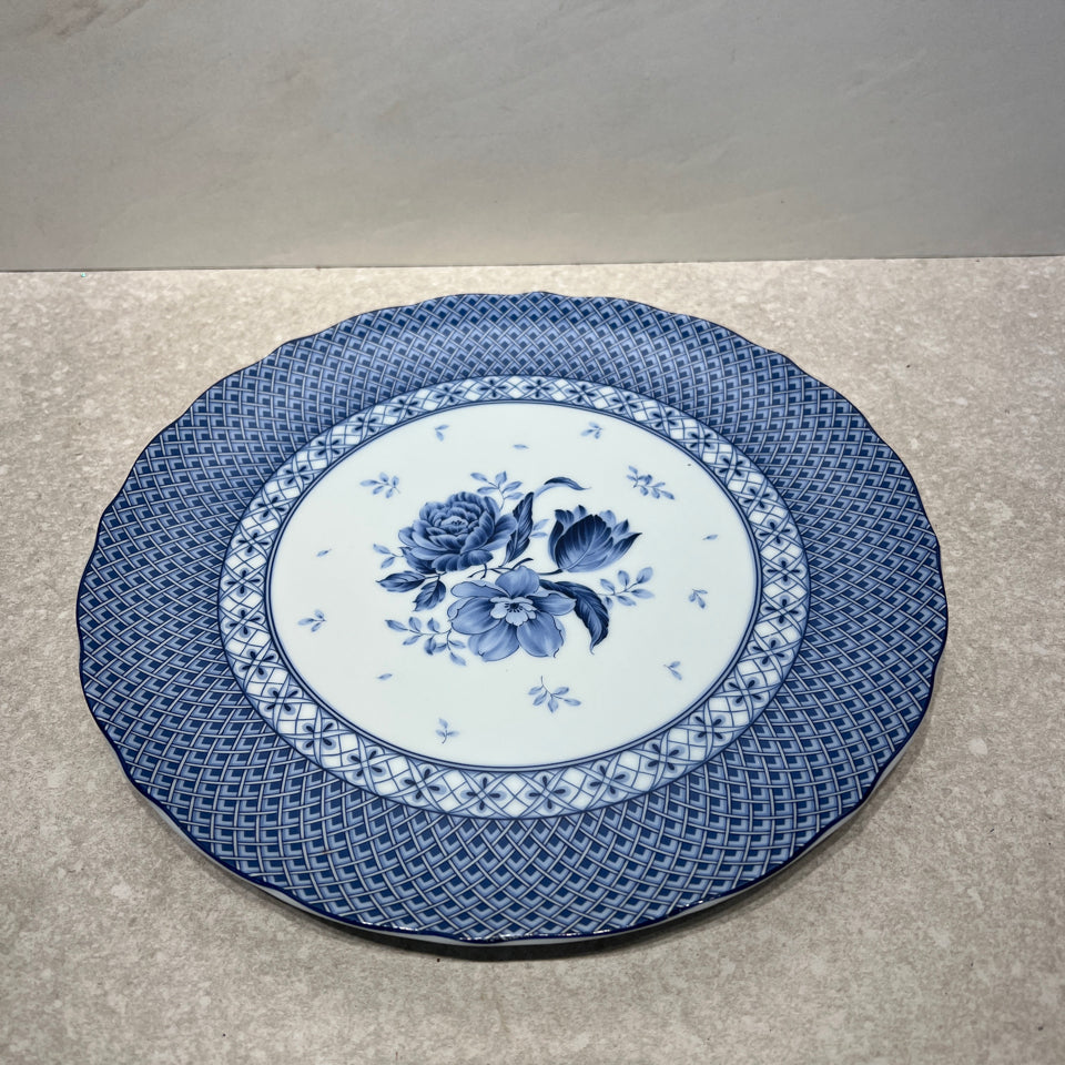 Blue And White Serving Plate